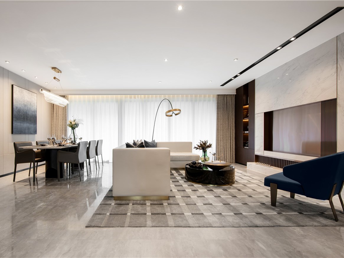 慈溪“江樾潮启”住宅样板间丨北京德方圆文化创意有限公司-3