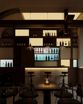 上海·22㎡·小酒吧设计丨中国上海丨上海WORM渥木设计工作室