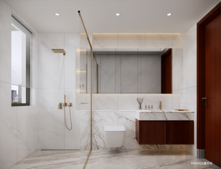 大墨空间 · 中海天玺 345m² 复式【新·中式】全案项目丨中国赣州丨赣州.大墨空间全案中心-47