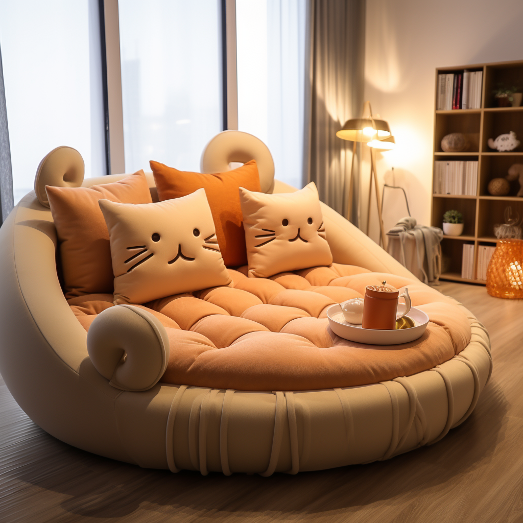 猫猫幻梦:仿生猫床卧室设计-10