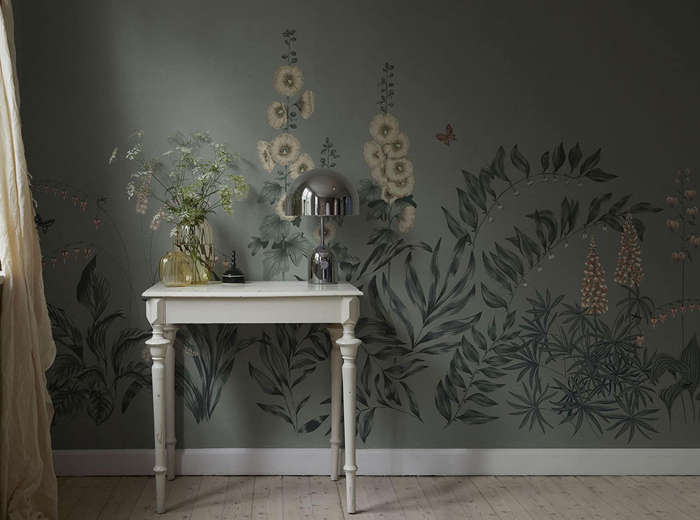 Sandberg 推出新款花卉壁纸，重现乡村别墅之美-15