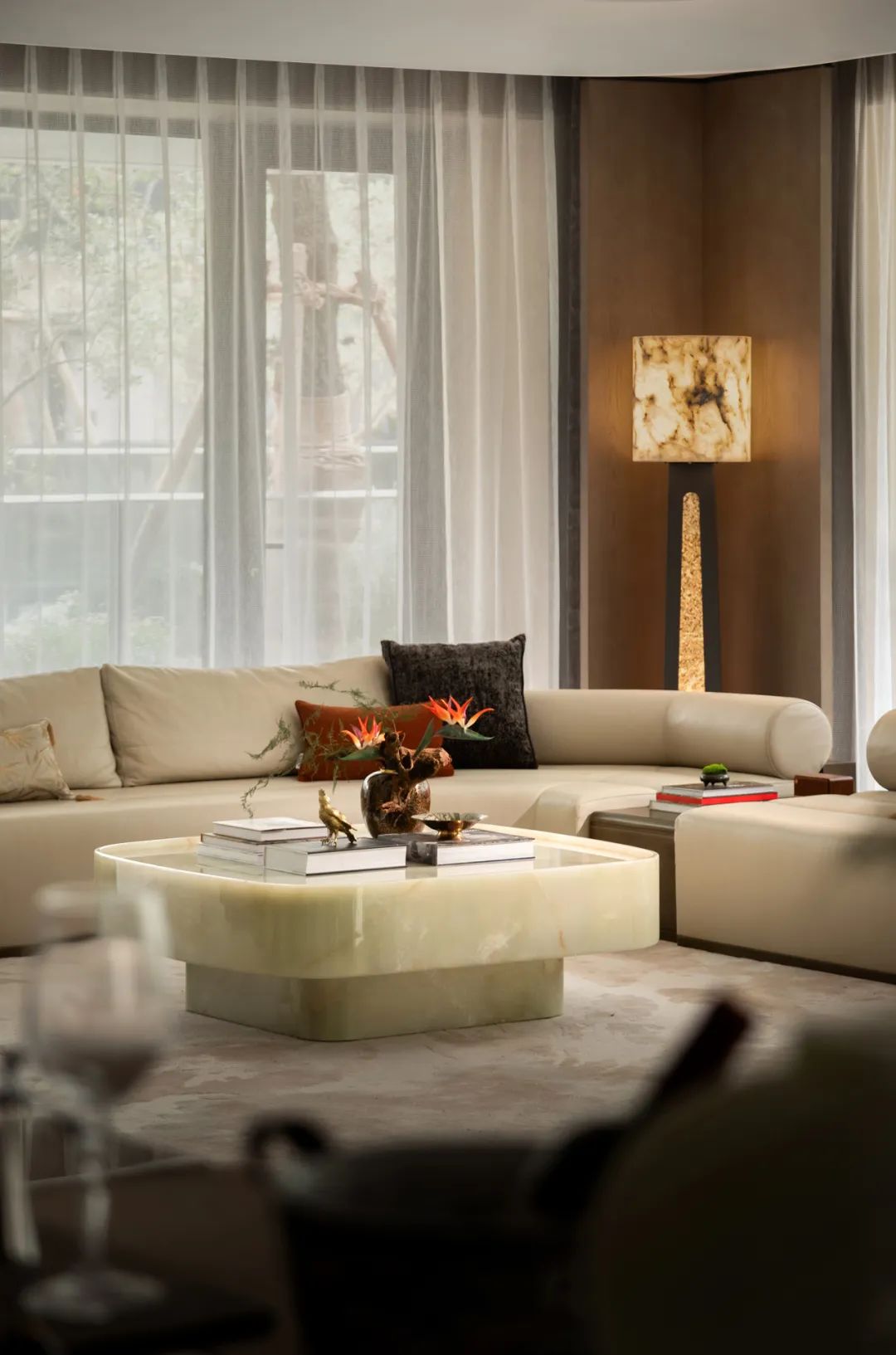 SRD X 金茂 · 西安金茂璞逸东方样板间丨中国西安丨SRD DESIGN 赛瑞迪普-15