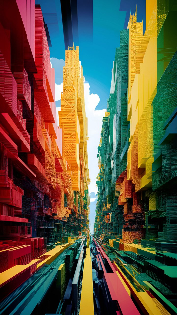 一座城市·色彩人工智能艺术丨Öskar Design Öskar-27