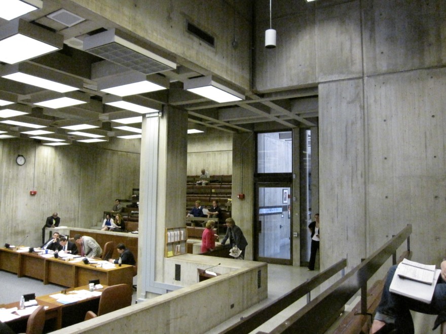 波士顿市政厅丨美国波士顿丨Gerhard Kallmann和Michael McKinnel-44