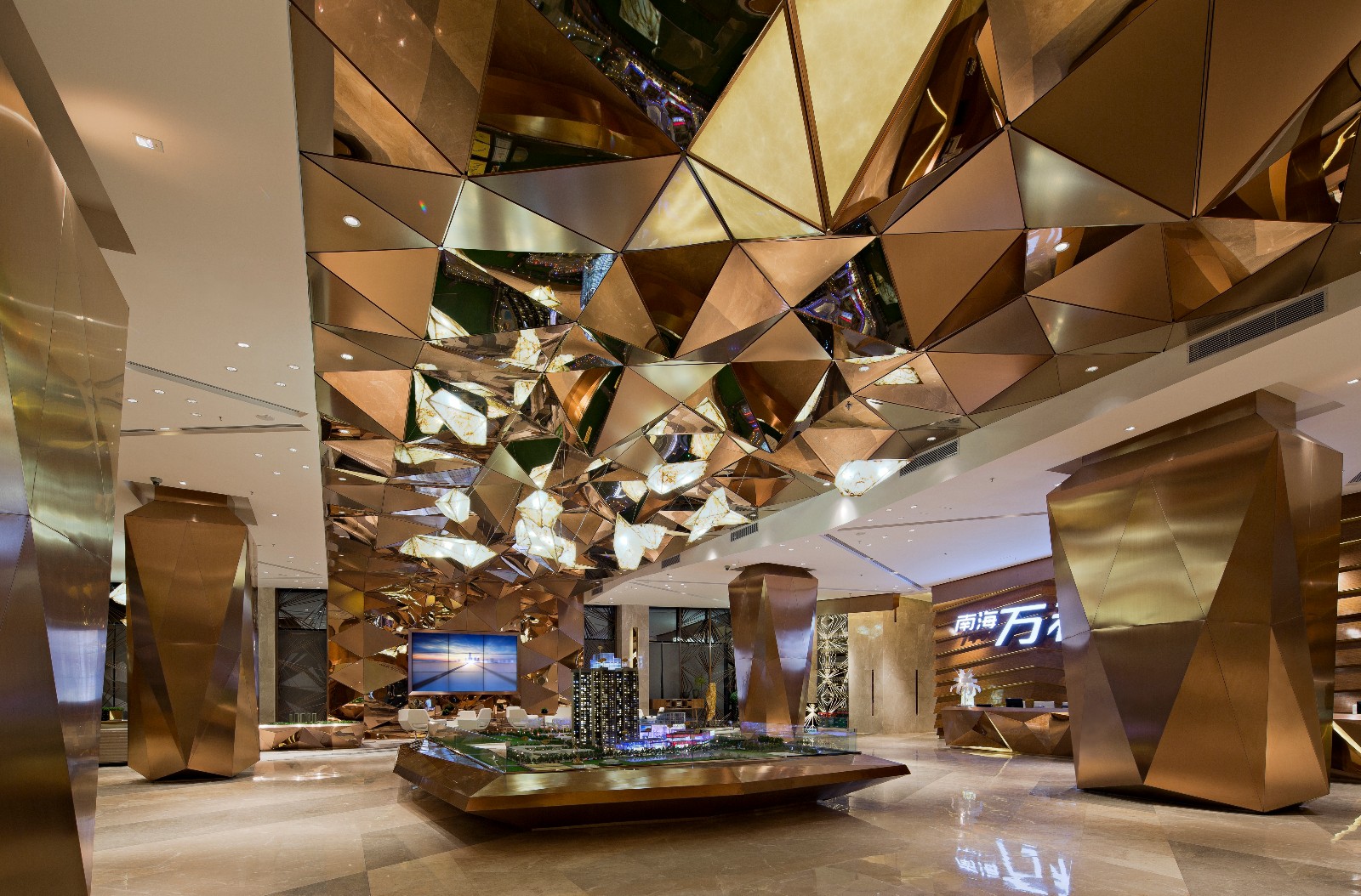 南海万科广场售楼部-8