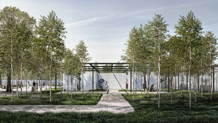 美国国家盆景博物馆概念设计丨Reed Hilderbrand,Trahan Architects-10