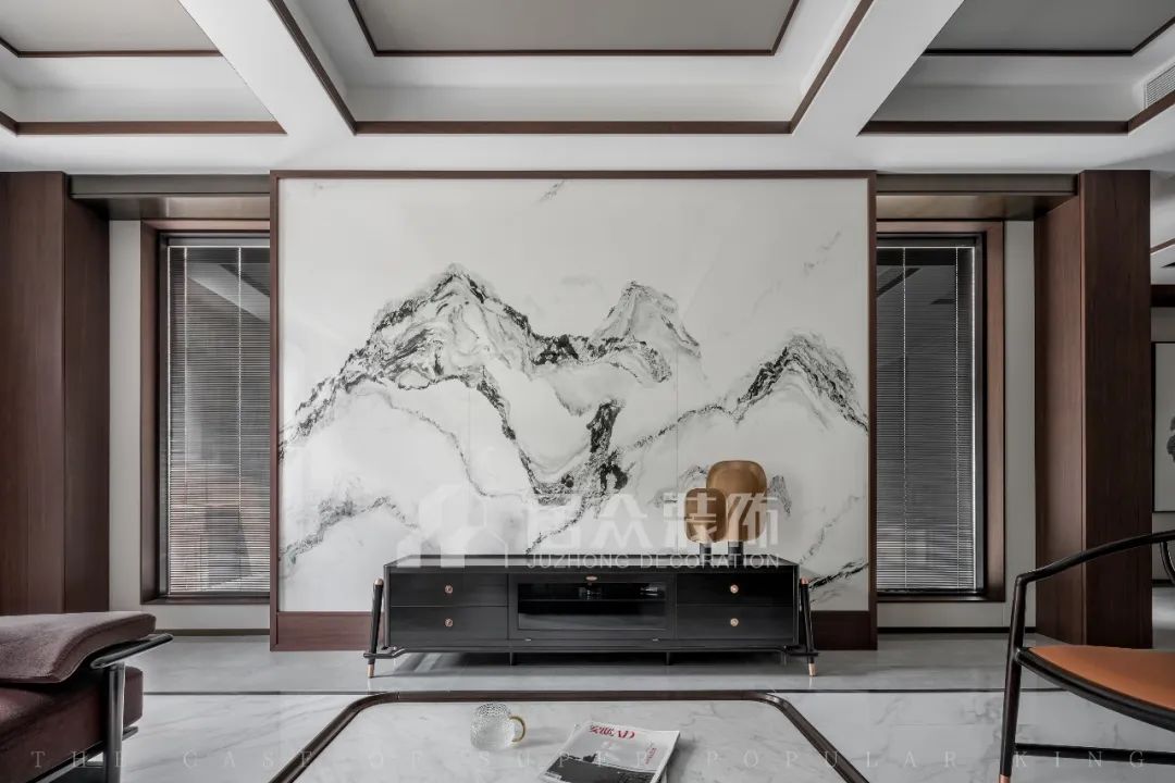 全案案例｜550㎡新中式别墅 重返雅致生活-42