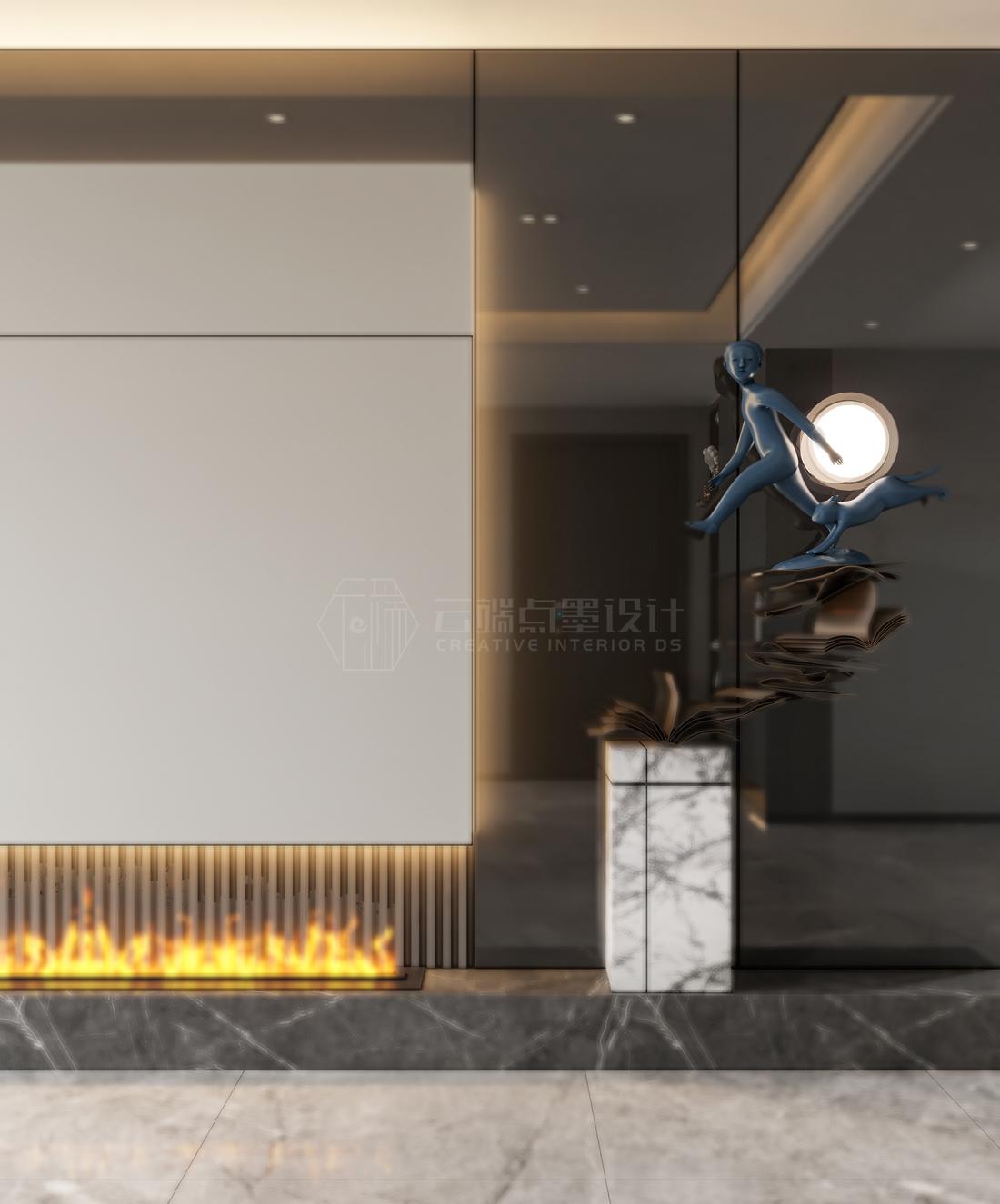 无界  光与影的交错 · 优雅家居空间设计丨云端点墨设计-5