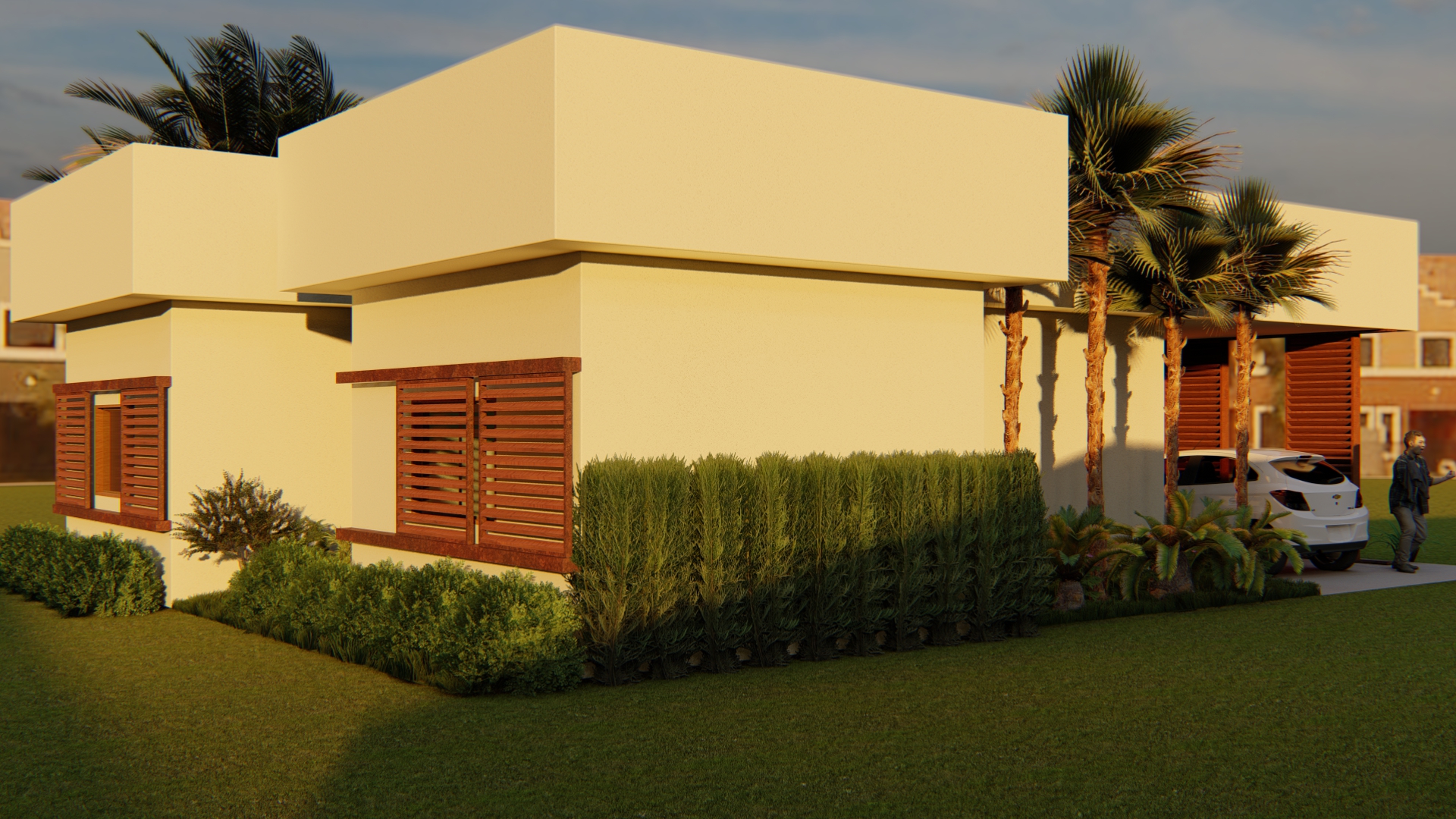 Residência projetada para Conforto Ambiental-16