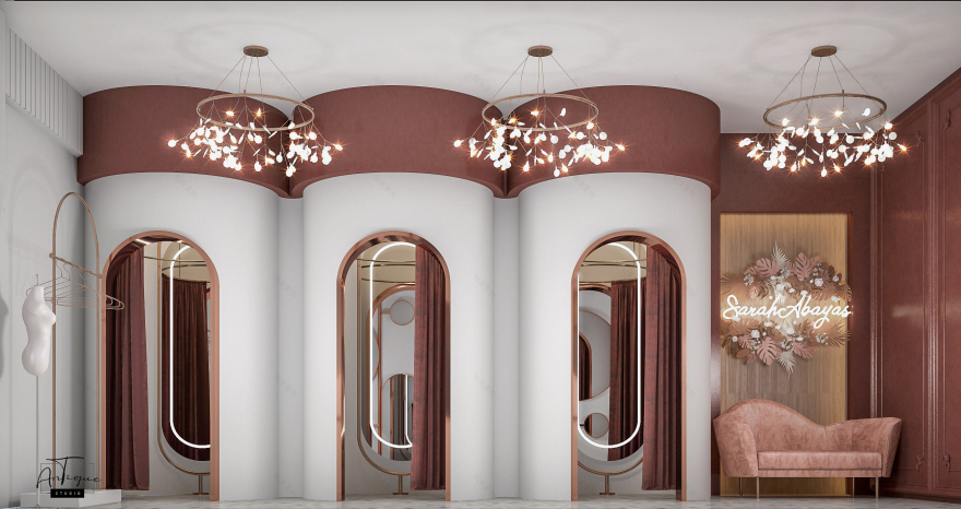 SARAH ABAYA 服装店丨沙特阿拉伯丨ANTIQUE Studios-11