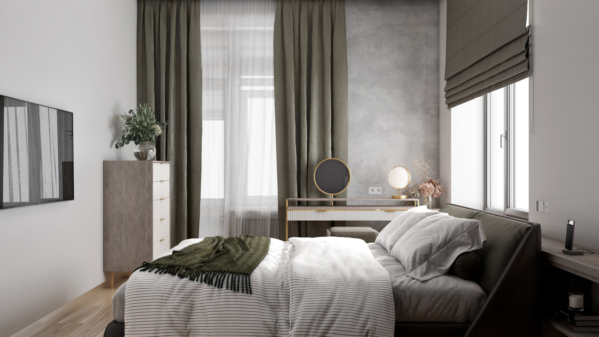 莫斯科100㎡住宅设计 永恒的经典！-7