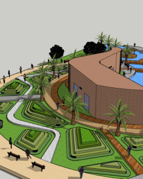 Landscape Auto cad + SketchUp