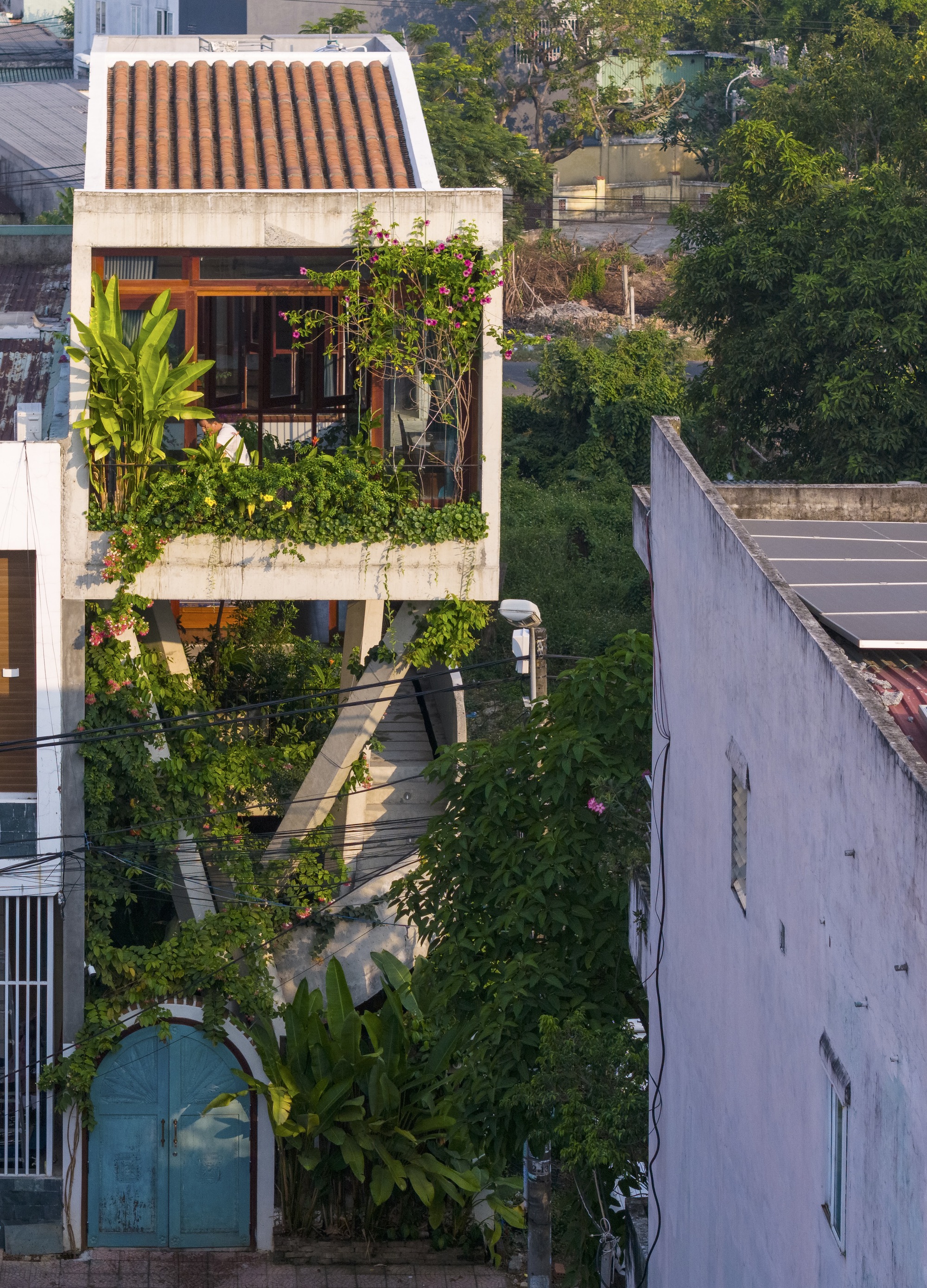 鸟巢屋丨越南丨Ho Khue Architects-42