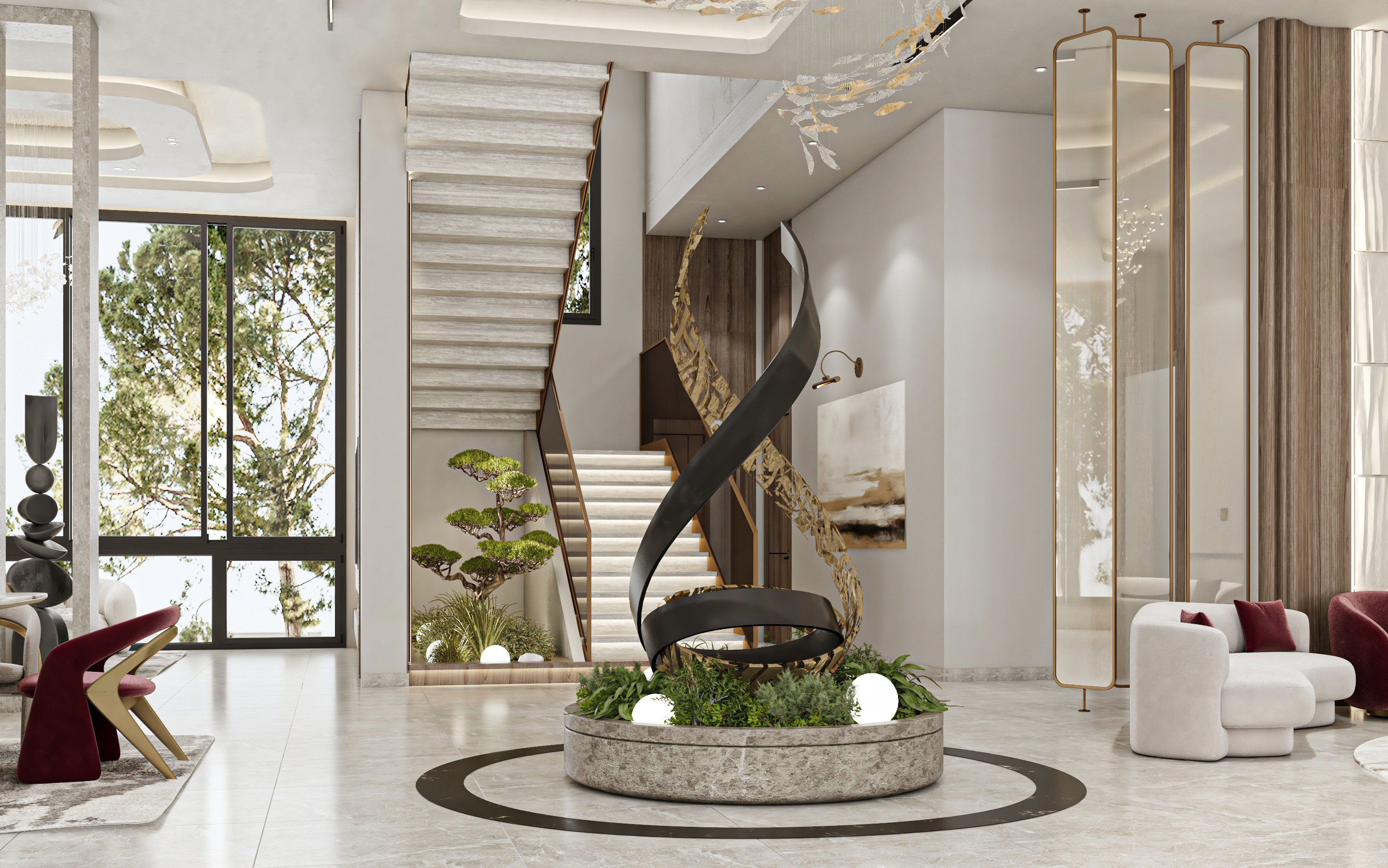 Modern Villa Design（科威特现代别墅设计）丨MAYAR HOSSAM-6