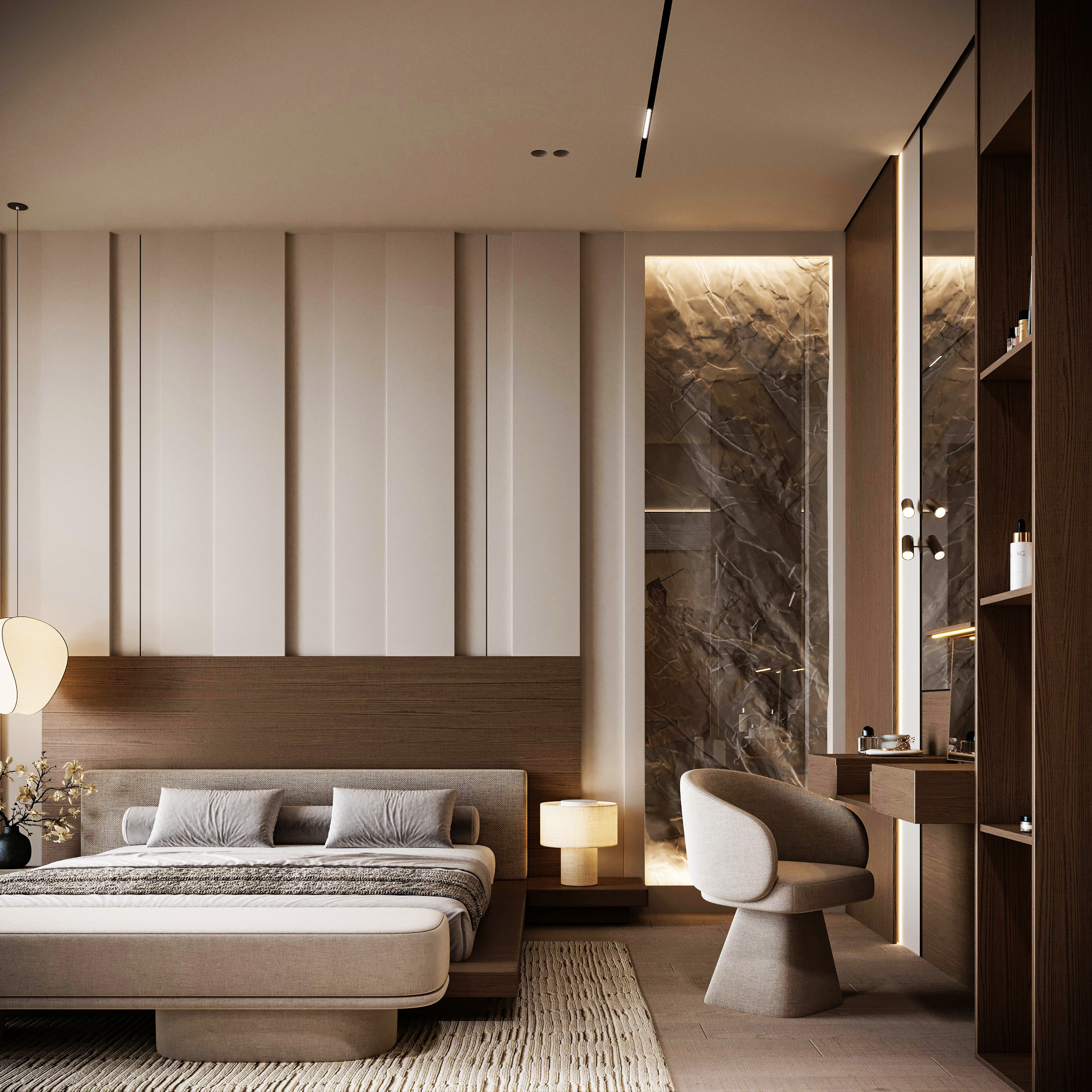 主卧室内设计-6