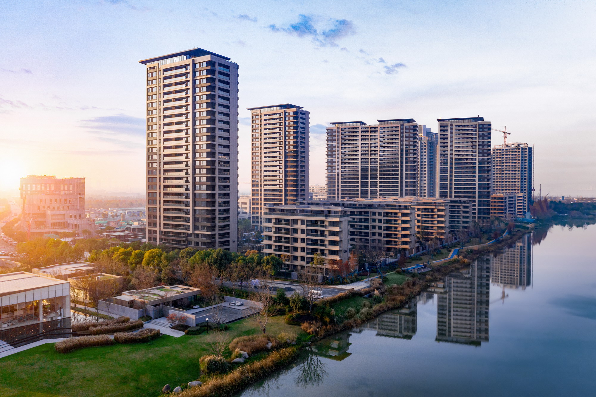 杭州前湾国际社区景观设计 | 自然与城市的和谐交融-5