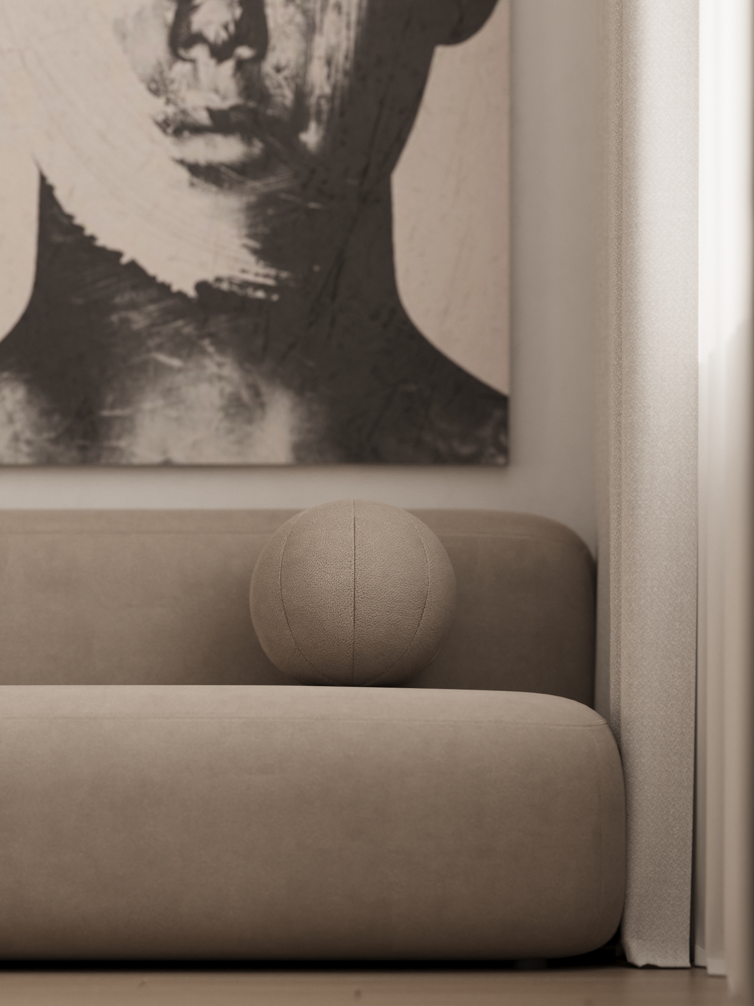 单身公寓设计丨俄罗斯莫斯科丨Soft-5