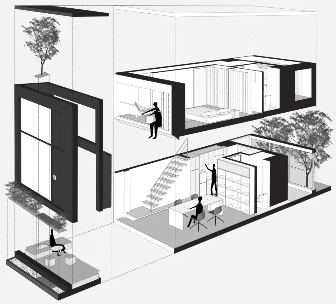 上海 Loft 空间 | 公共与私密的可能性-82