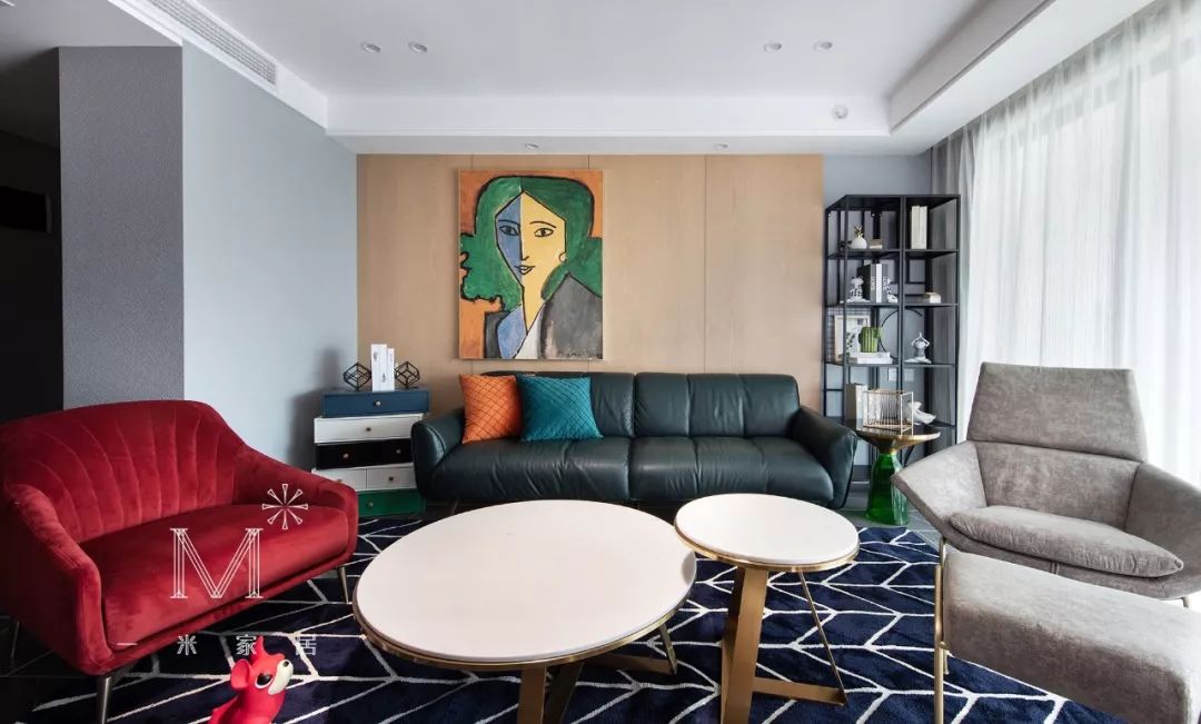 90m²现代北欧小三房，打造小怪兽主题趣味儿童房-57