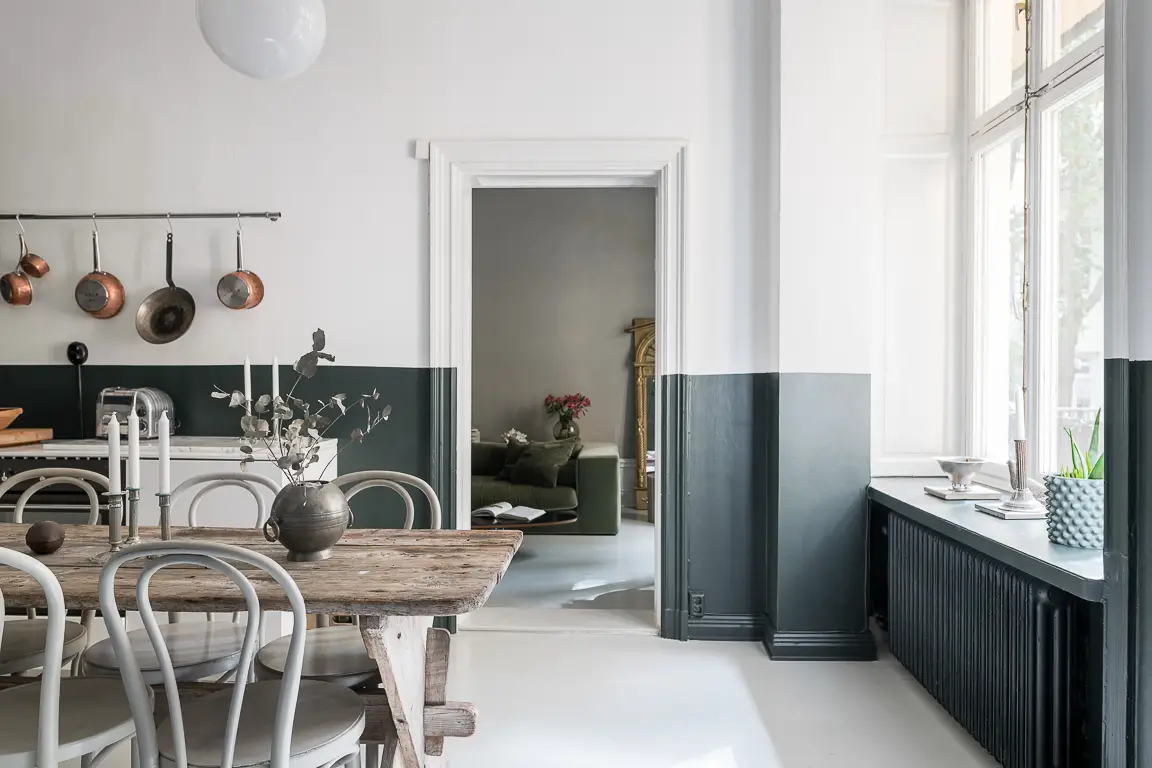 瑞典斯德哥尔摩小户型公寓 | 古老建筑中的现代温馨家园-3