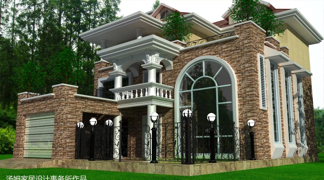 乡村自建房别墅设计 | 汤姆白建筑设计的绿色家园-72