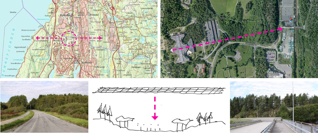 挪威 Rosenholm 校园车站行人天桥-13