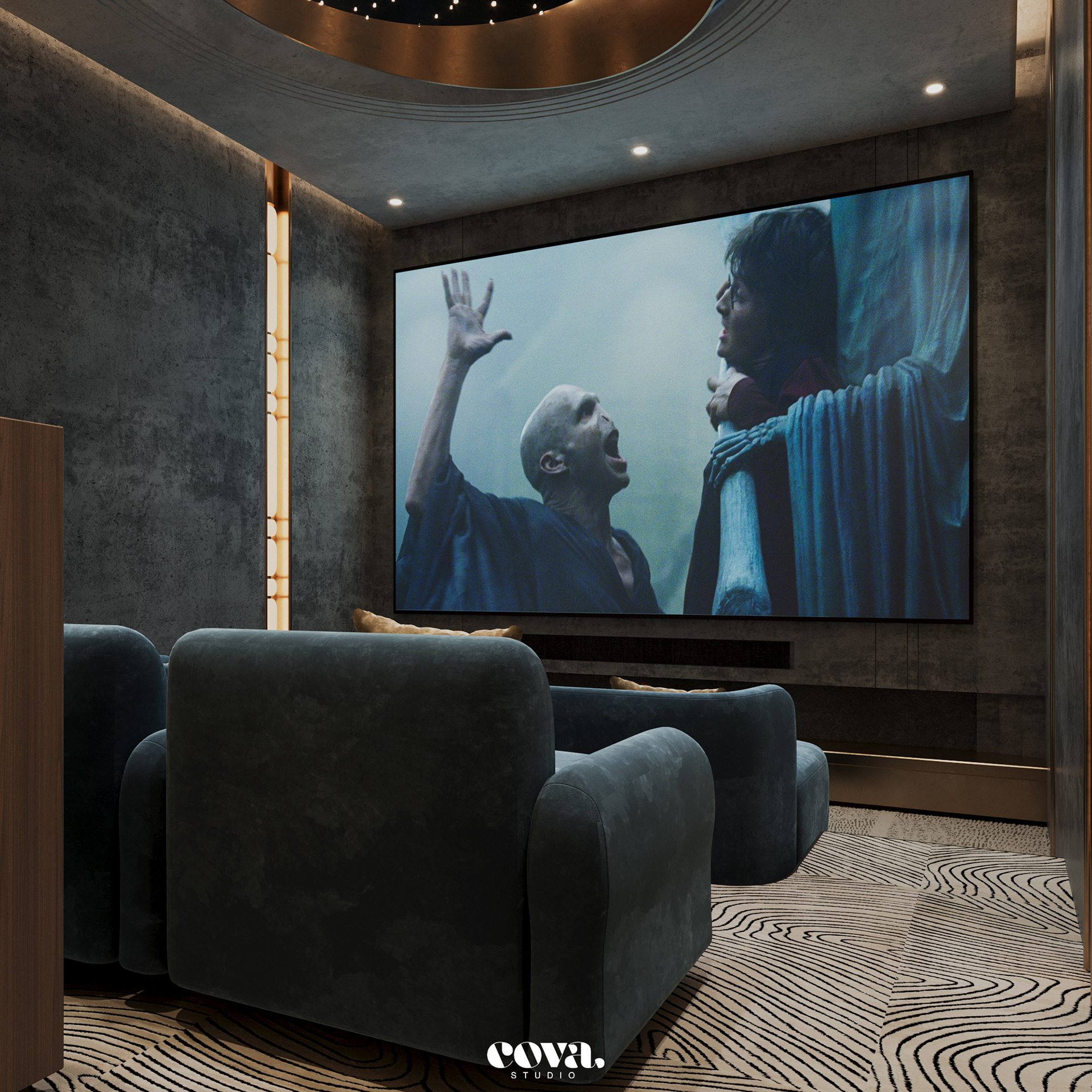 家庭影院丨沙特阿拉伯丨Cova Studio-14