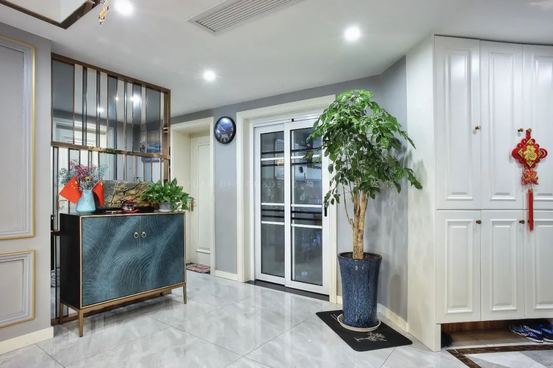 境远装饰 | 150㎡轻奢风,浓浓的艺术气息-53