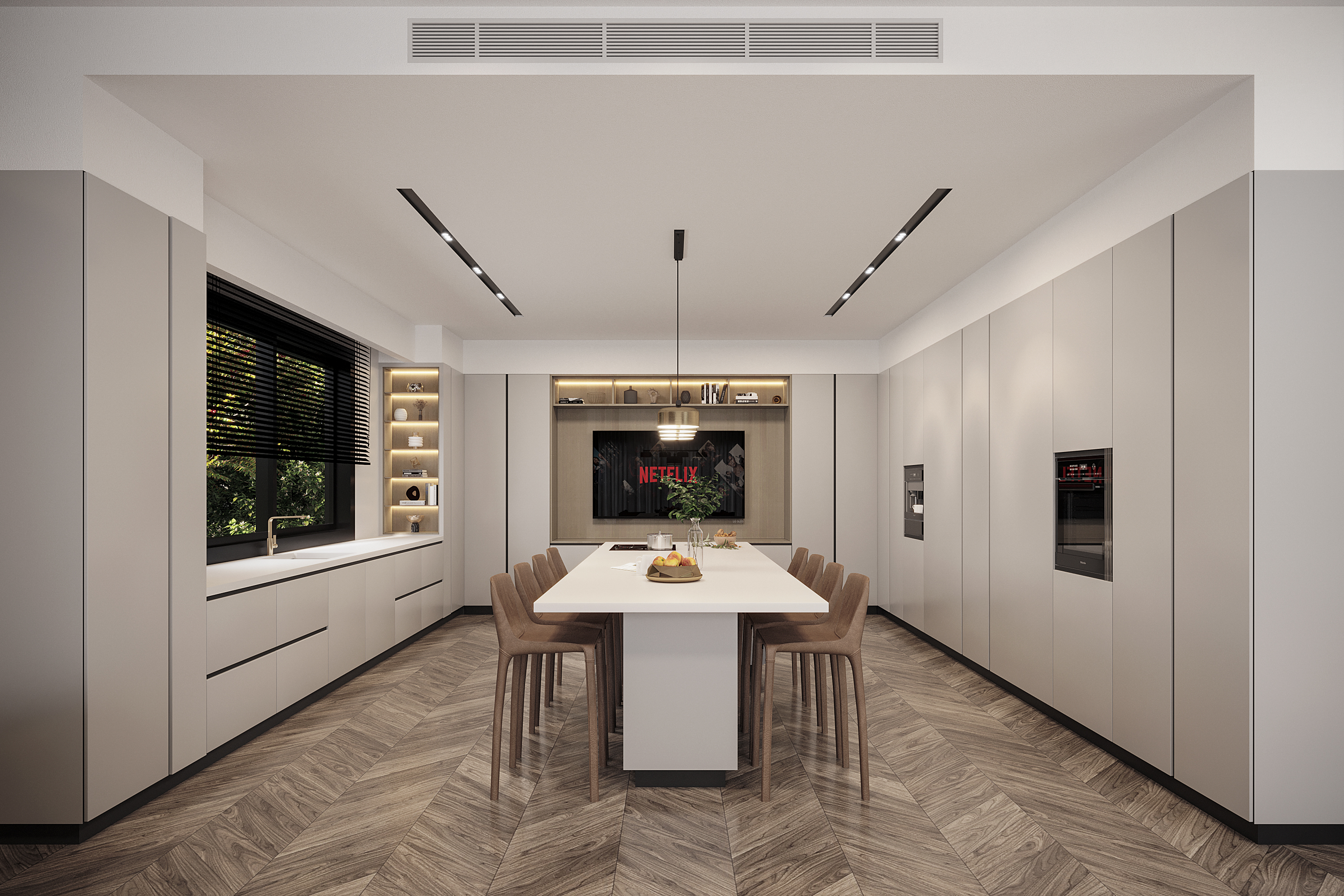 别墅厨房丨土耳其科尼亚丨Oğuz Bedirhan ÇALDIR-11