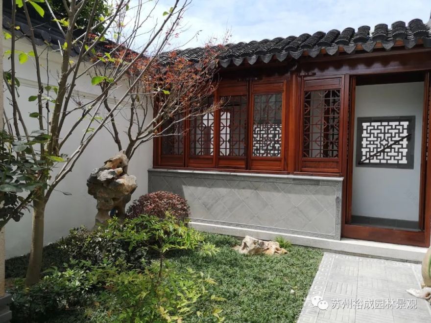 拙政小院丨苏州裕成园林-24
