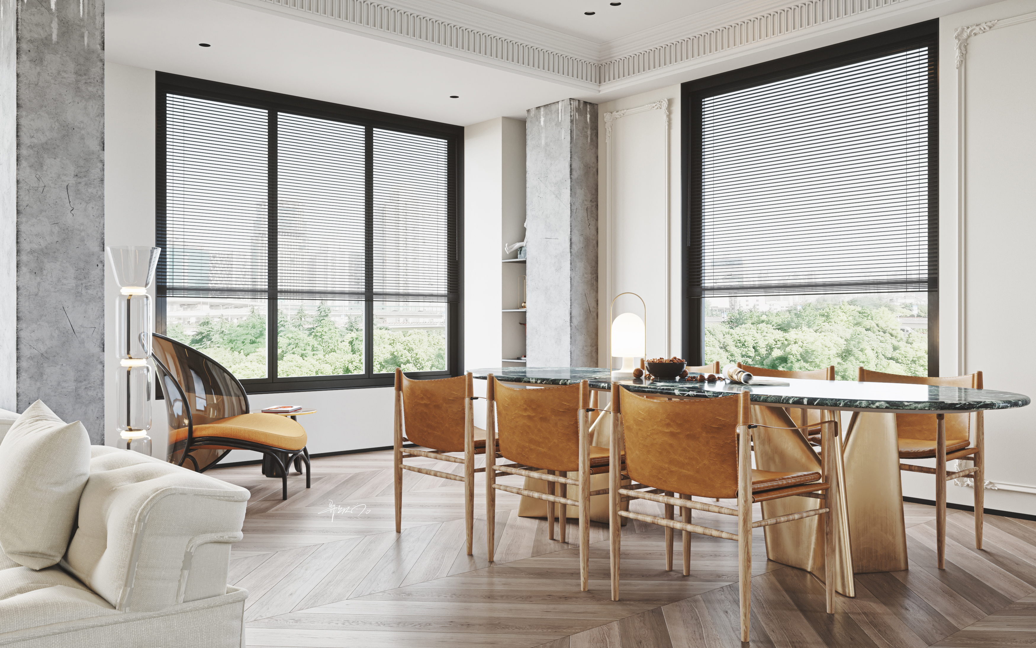 简约现代风住宅设计丨知名设计师-35