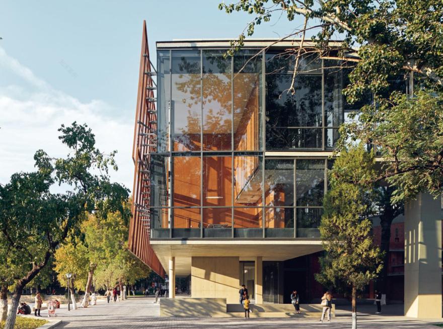 南开大学海冰中心 | 历史校园中的现代空间-18