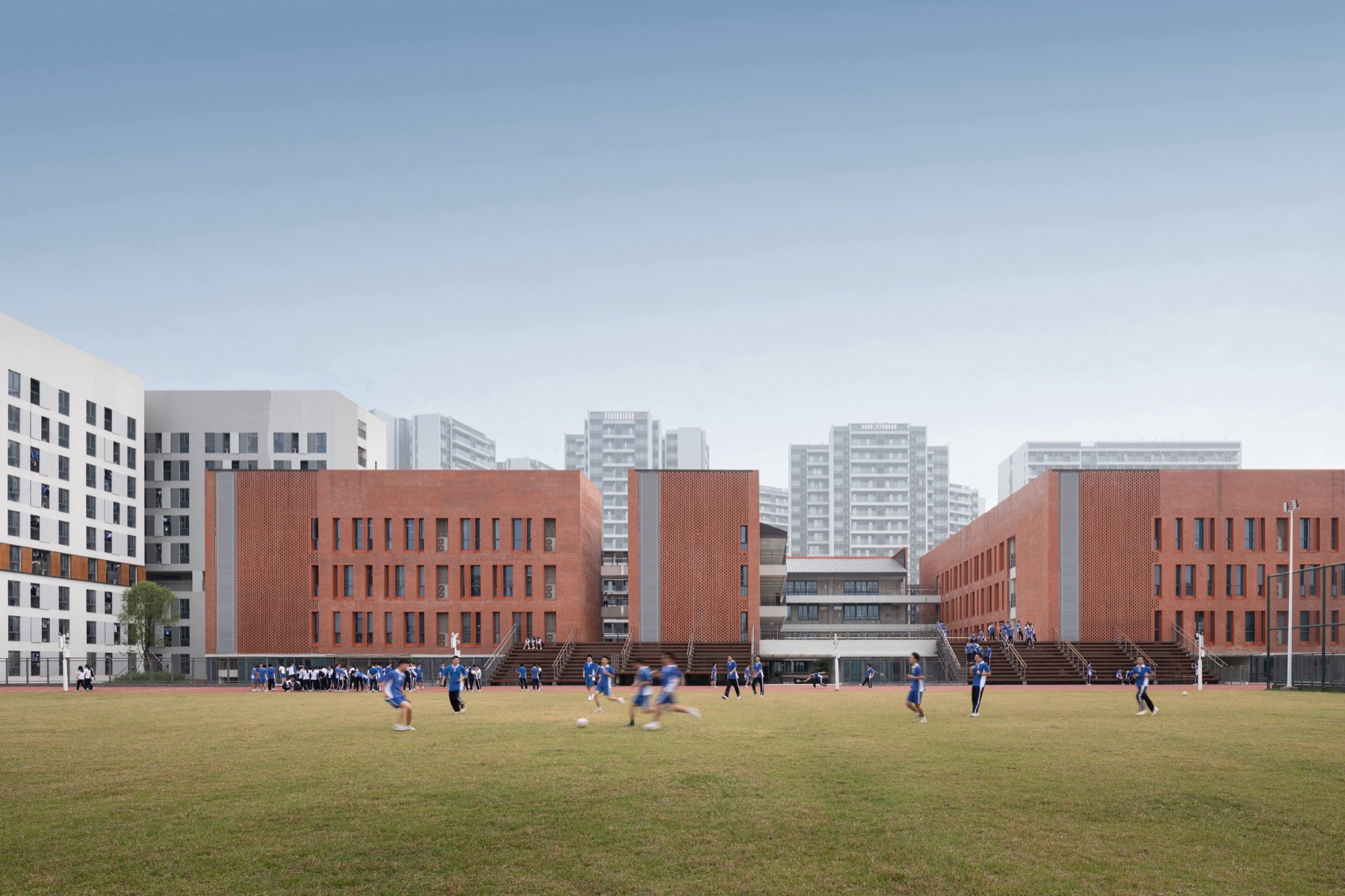 福海中学:高密度立体校园丨中国深圳丨王维仁建筑设计研究室有限公司-56