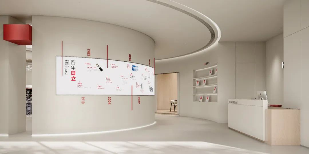 300m²日立中央空调展厅丨中国黄山丨周笙笙全案设计工作室-10