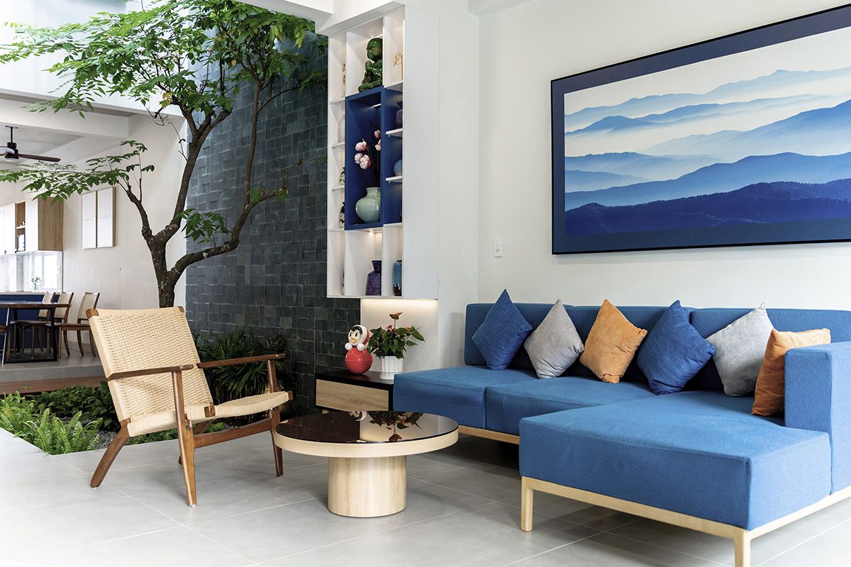 绿意盎然的家庭居所——现代中式的“空中花园”设计-8