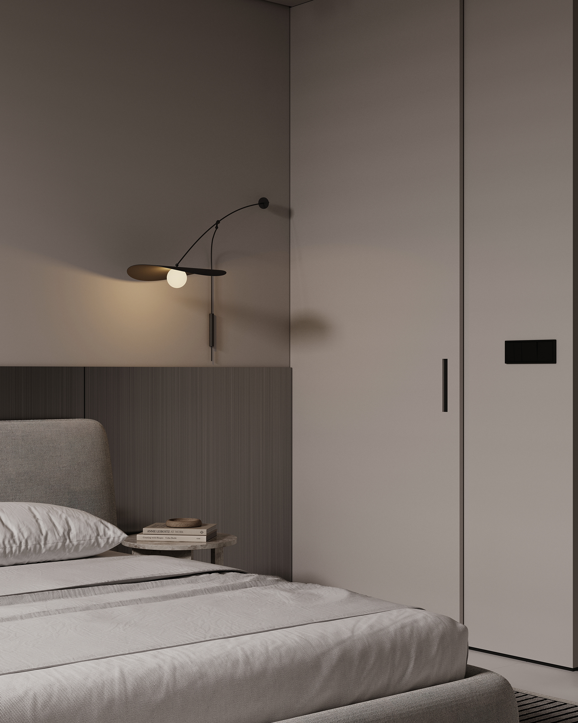 单色开放式公寓丨阿联酋迪拜-31