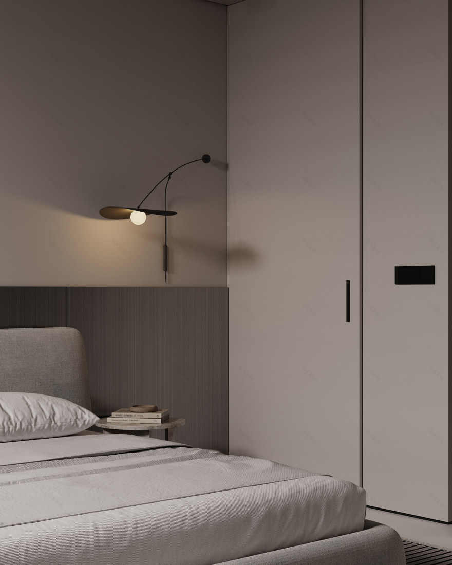 单色开放式公寓丨阿联酋迪拜-31