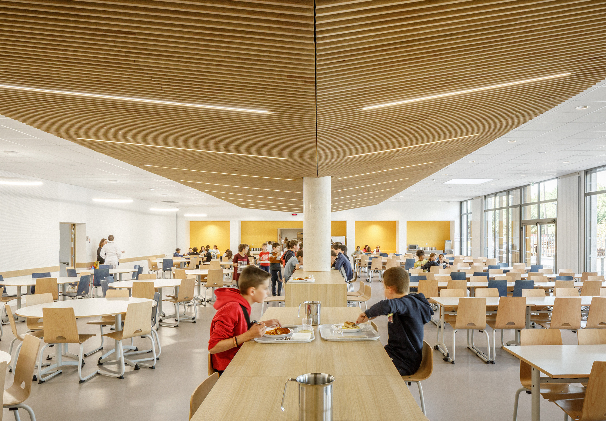 片梅多克初级中学丨法国丨BPM Architectes-11