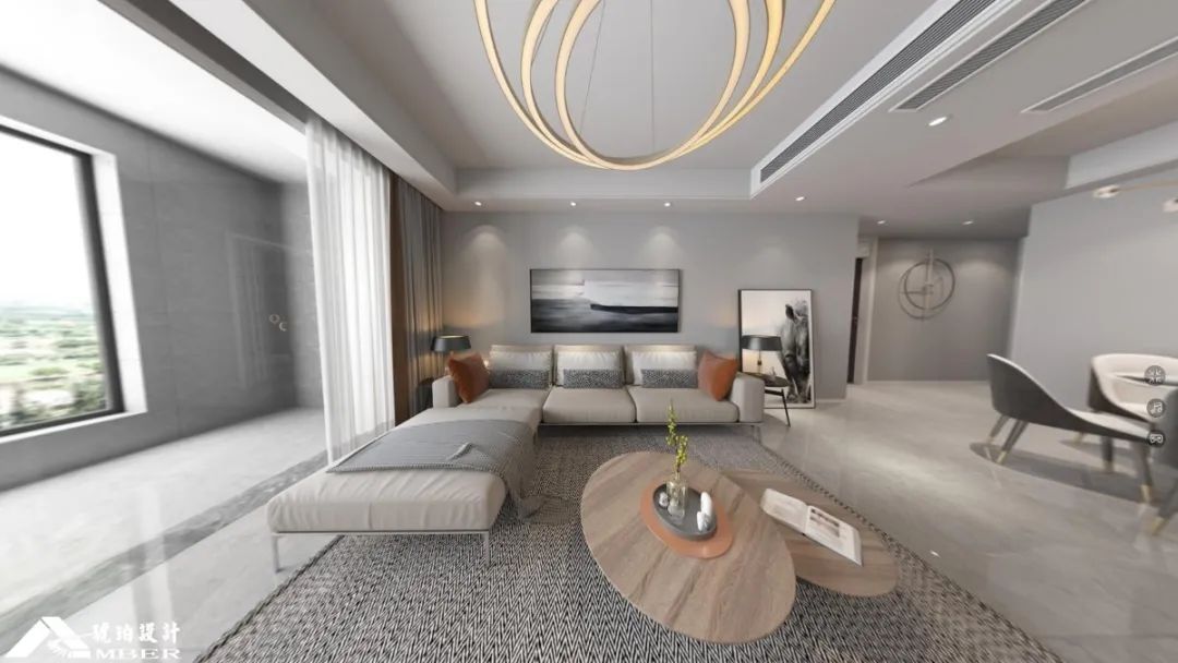 世茂香槟湖现代四室，储物空间与功能完美融合-34