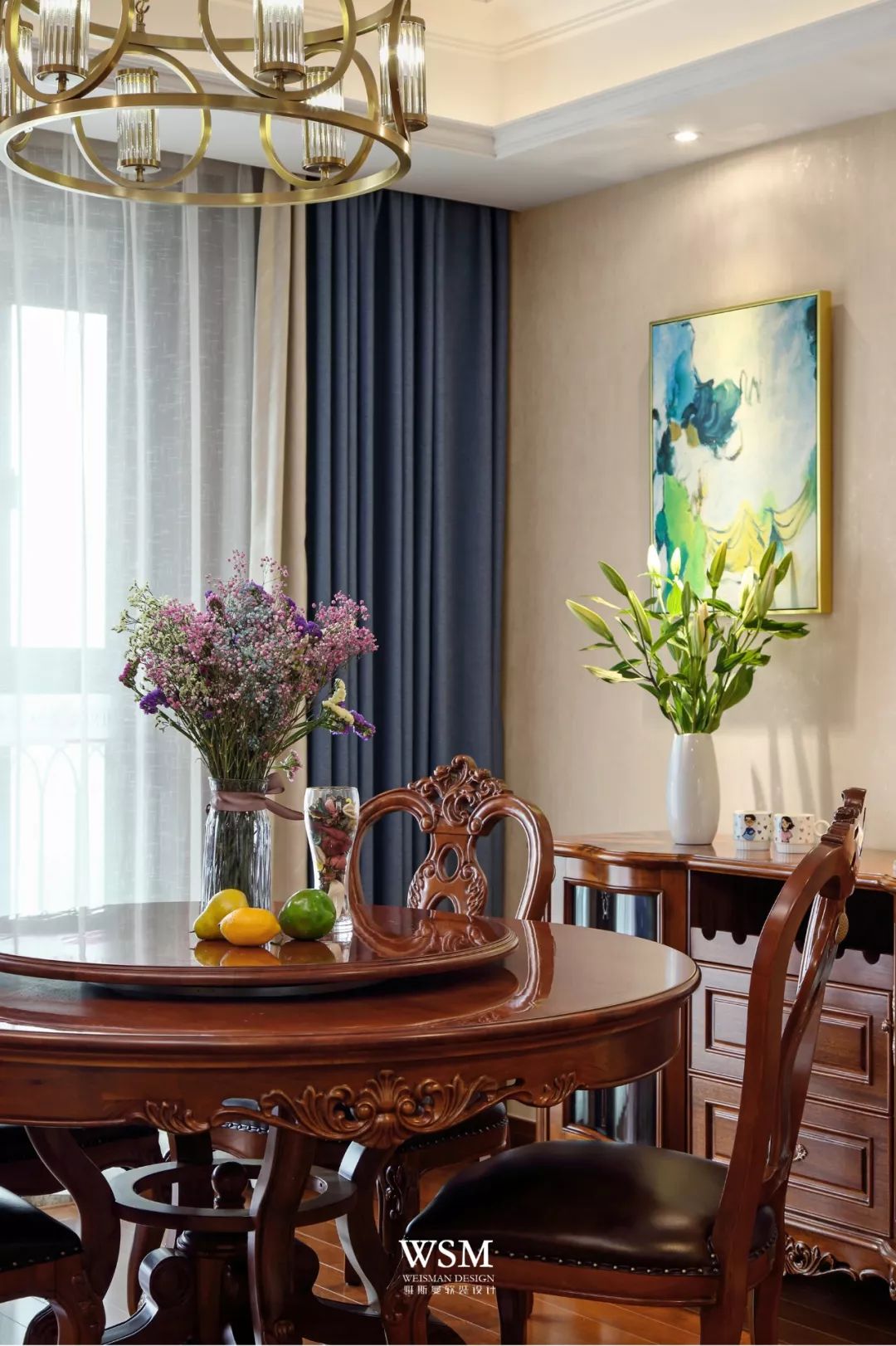 色彩斑斓的现代生活——维斯曼软装设计的中航樾玺 160 平案例-51