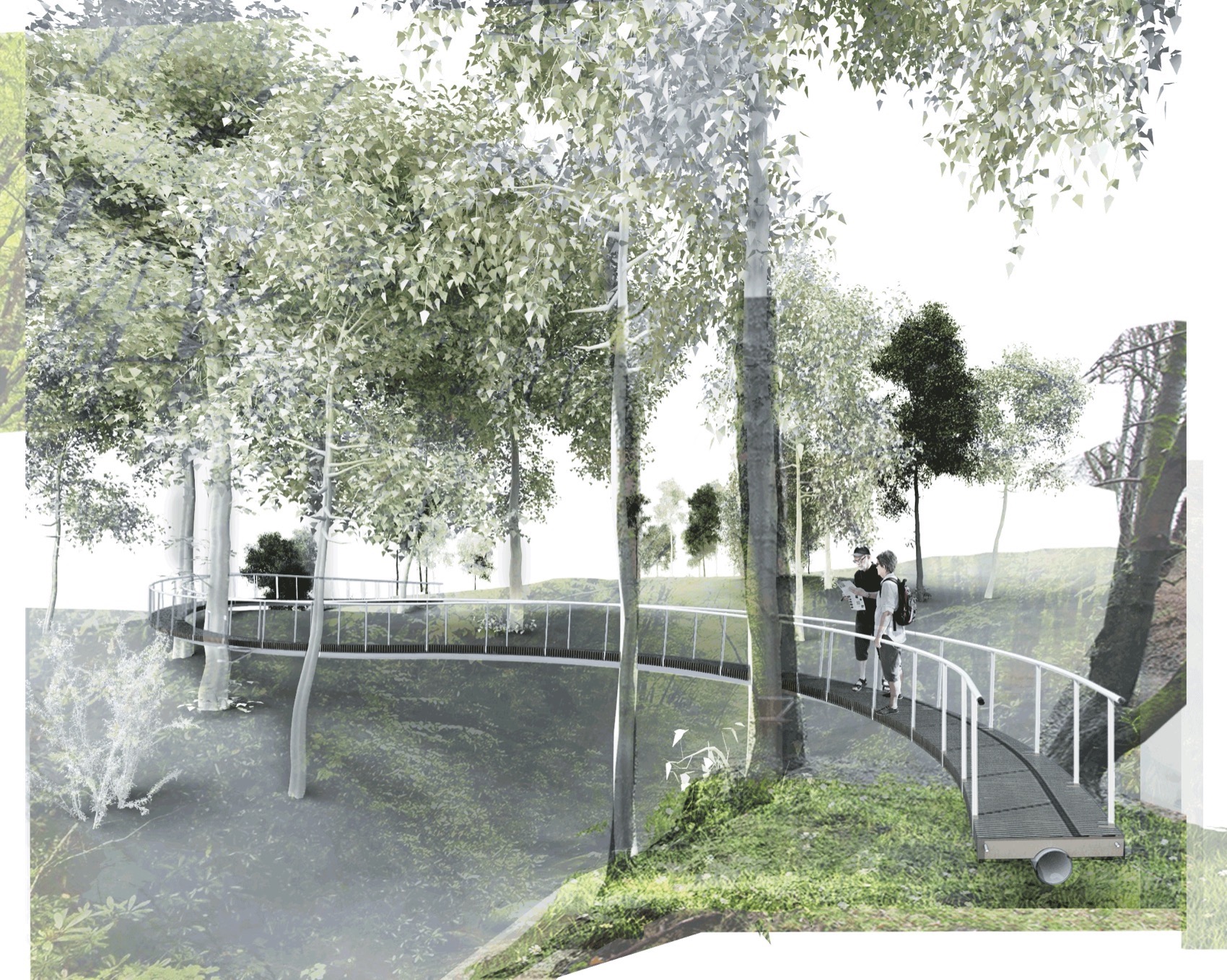 Aš镇纪念公园，捷克 / SOA architekti & Ateliér KONCEPT-21