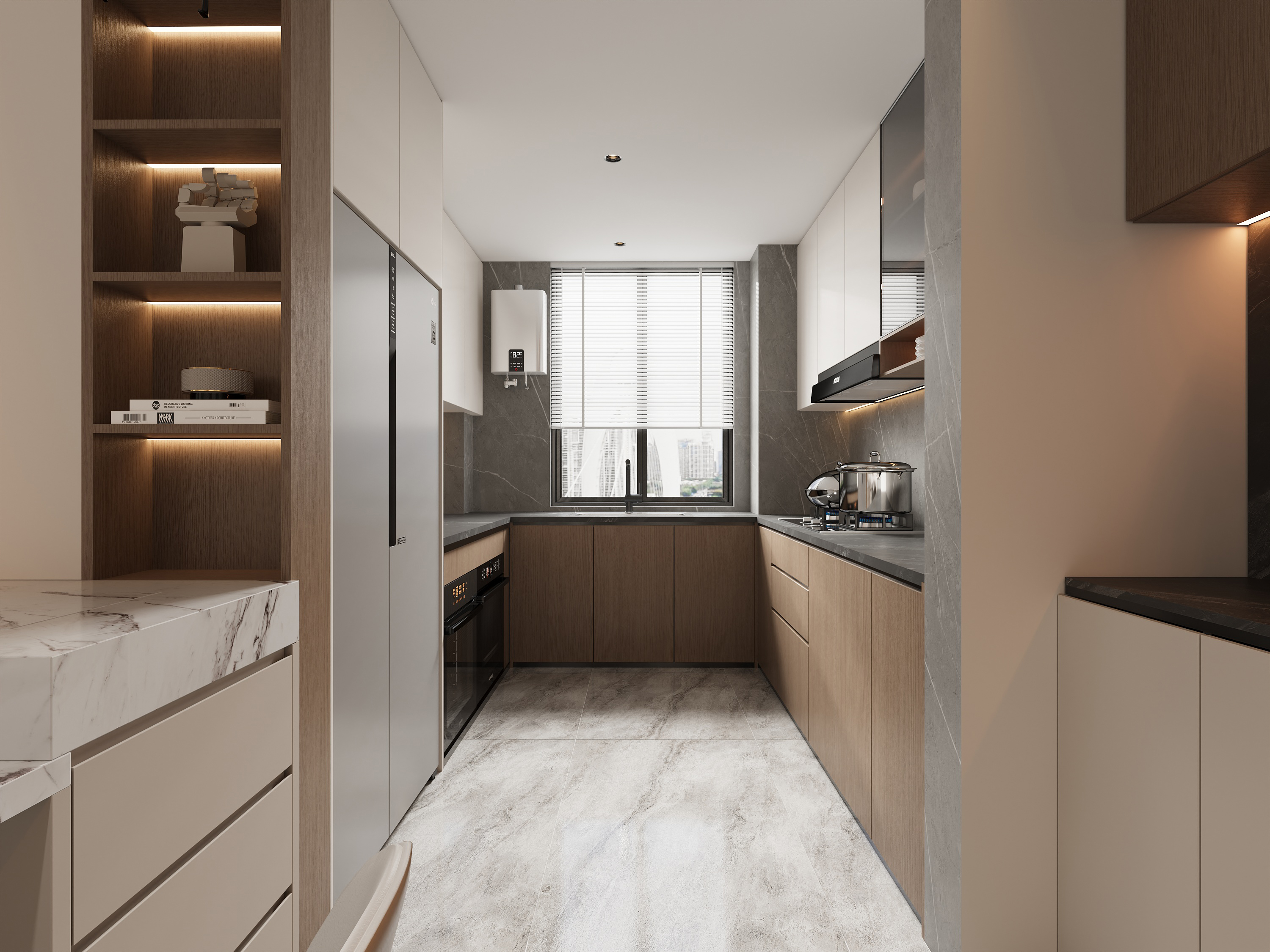 现代意式简约风住宅设计｜高级感藏在细节里-2