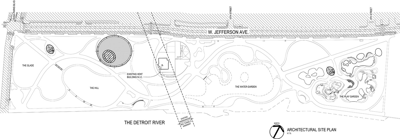 RALPH C. WILSON, JR.纪念公园丨底特律丨Adjaye Associates-47