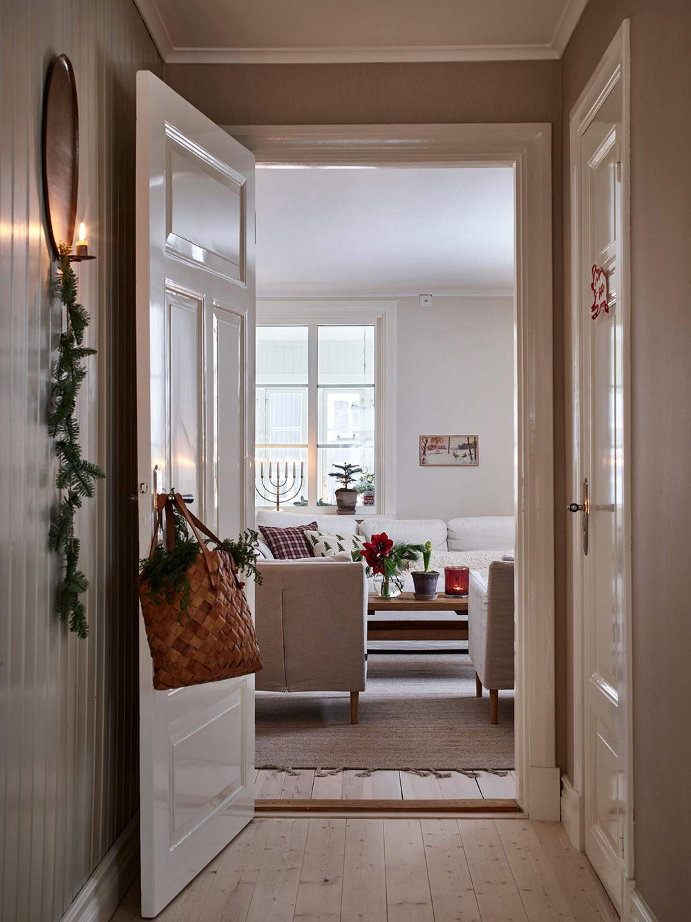 瑞典乡村的温馨冬季之家-9