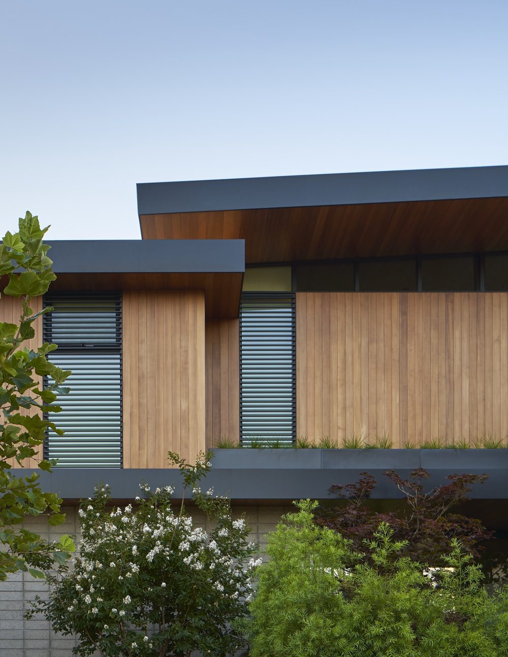 洛杉矶温暖现代家居,融入自然的室内外一体化设计-24