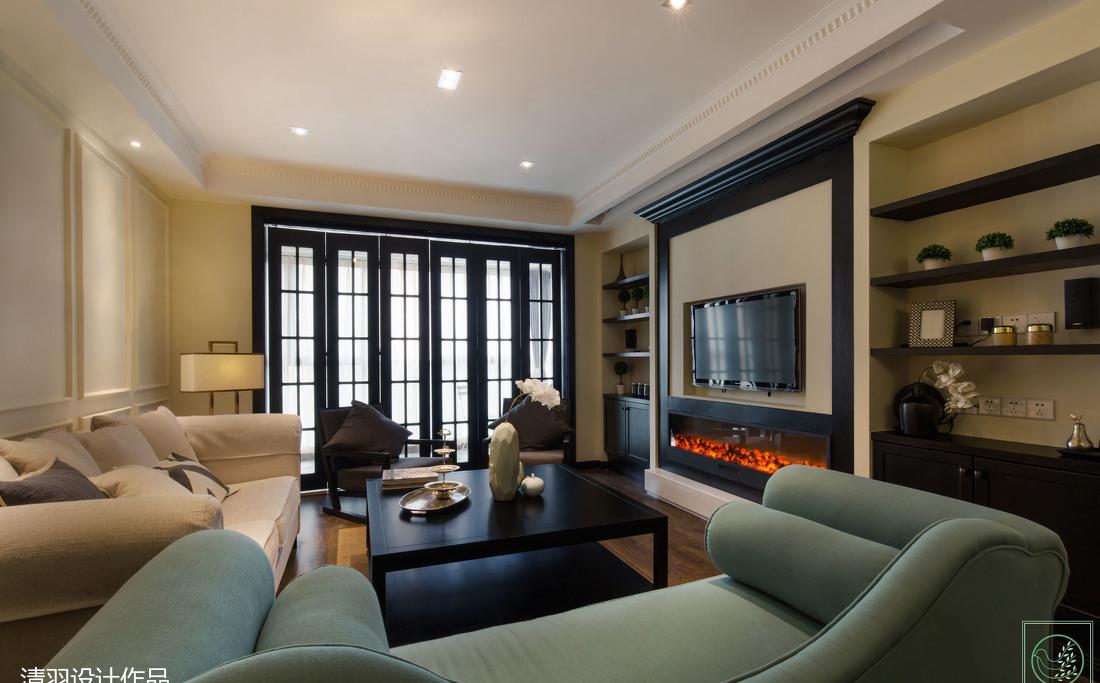 平层丨【清羽设计】MoonHouse-7