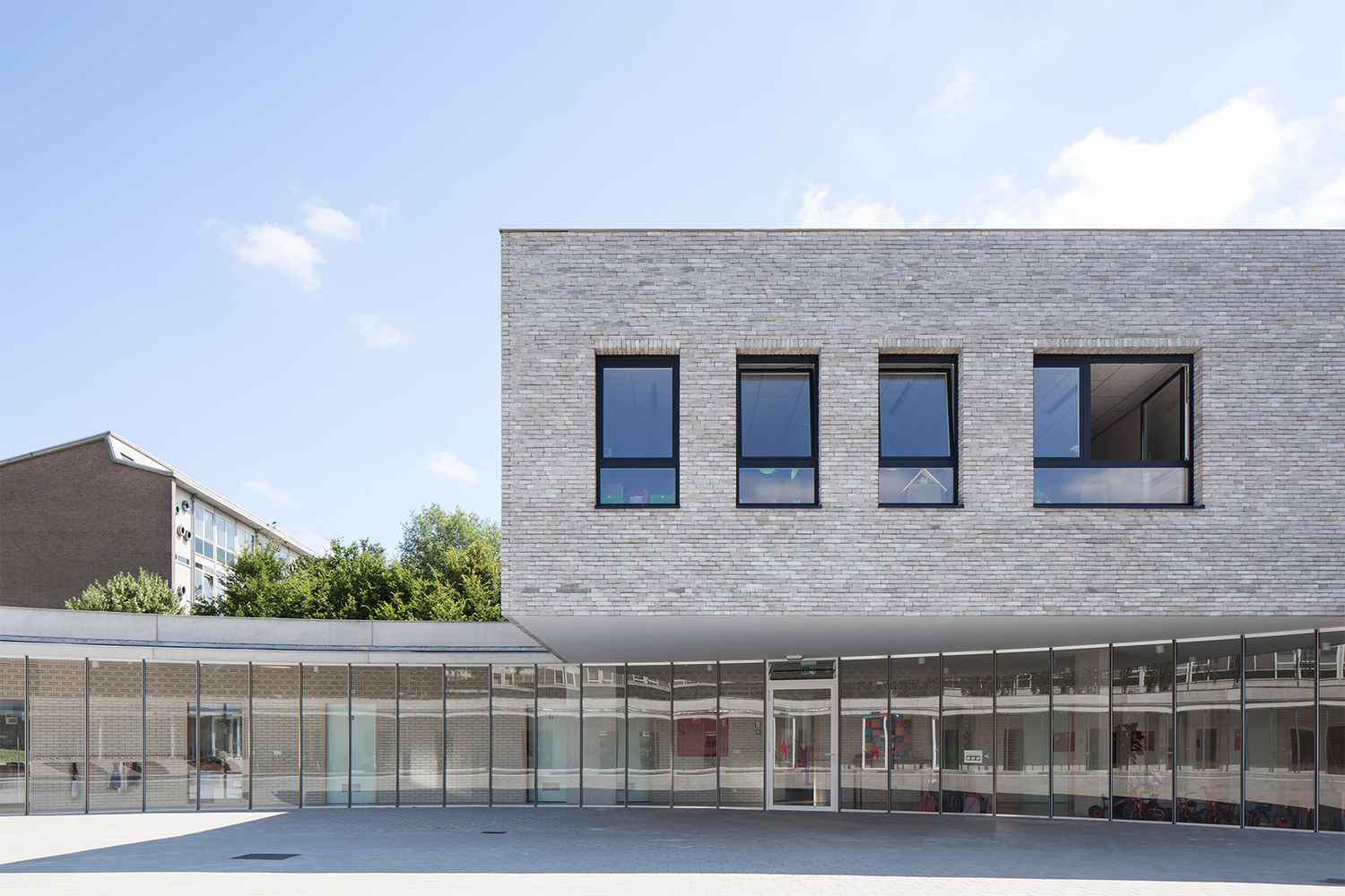 比利时 Tongeren 的 School Merlijn——儿童成长与建筑空间的有机融合-14