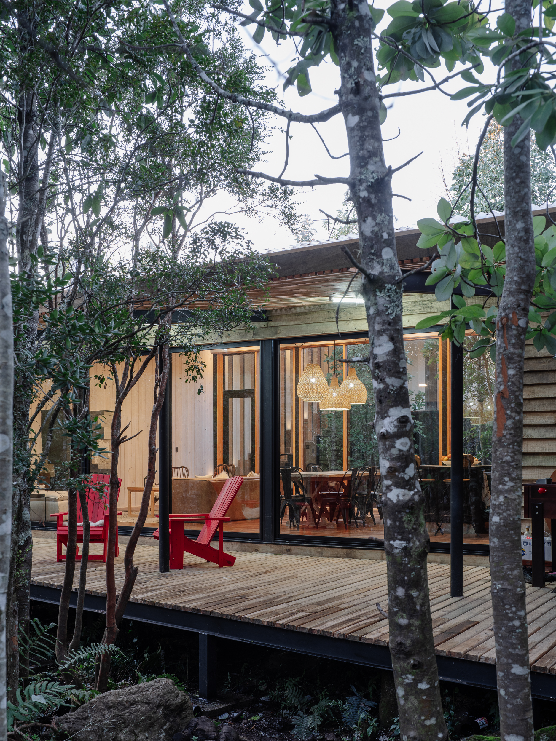 一座庭院式住宅丨智利丨Lucas Maino Fernandez-34