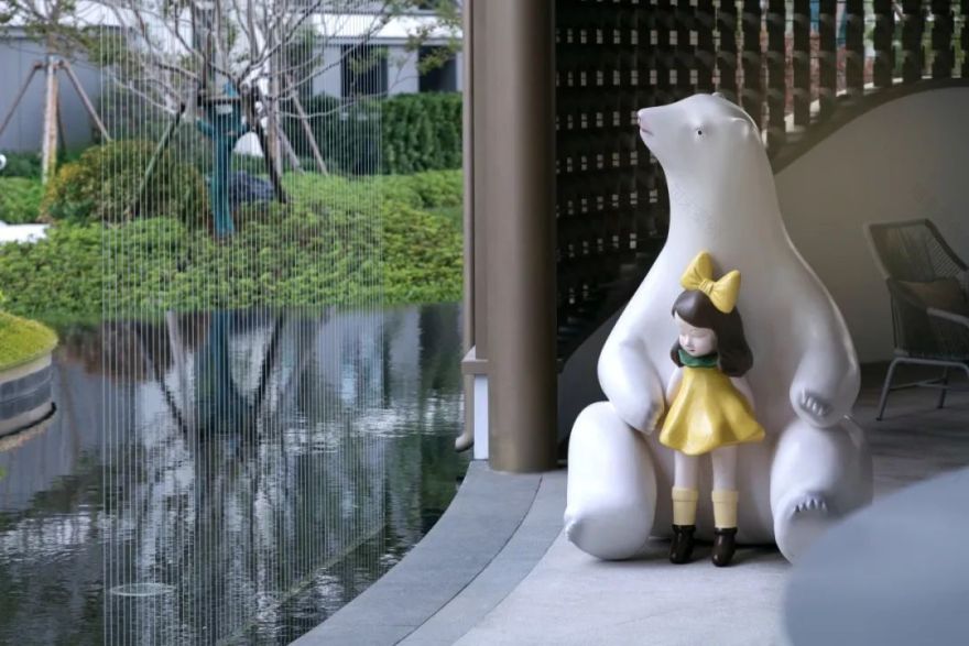 青岛润诚天悦华府大区丨中国青岛丨东易奇思-61