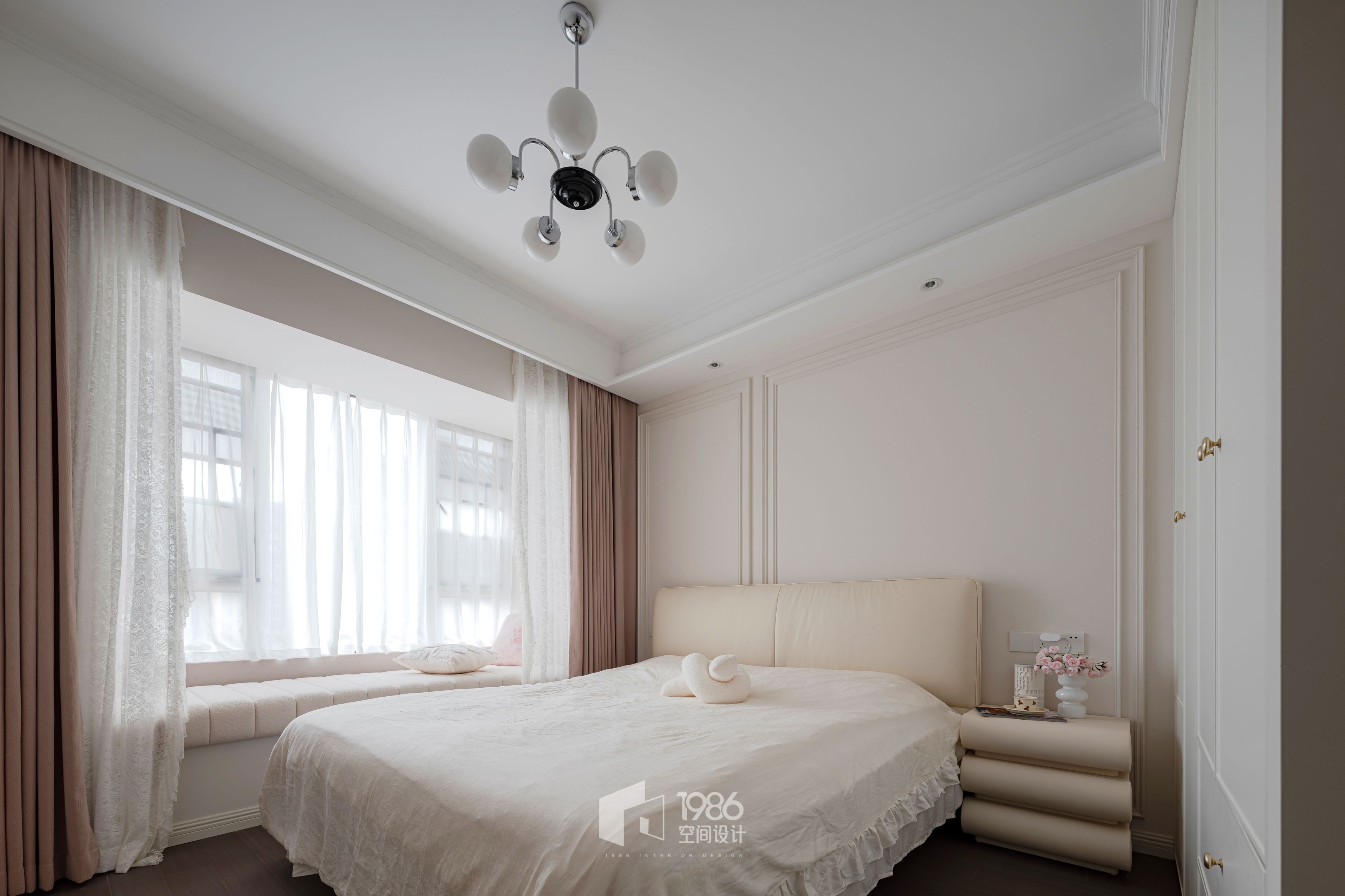 113㎡简约混搭风,一朵正在盛开的奶油玫瑰花丨中国长沙丨黄媛-41